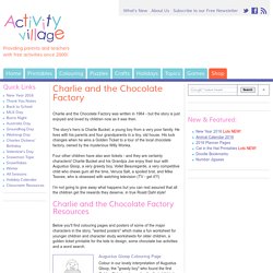 Charlie and the Chocolate Factory Resources