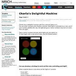 Charlie's Delightful Machine