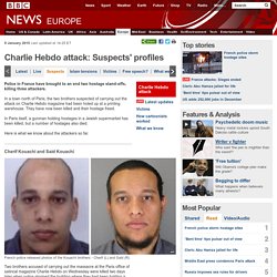 Charlie Hebdo attack: Suspects' profiles