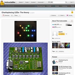 Charlieplexing LEDs- The theory
