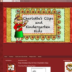Free Christian Clip Art from Charlotte's Clips