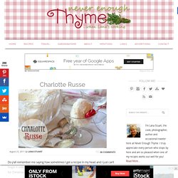 Never Enough Thyme - Recipes and food photographs featurning southern cooking.