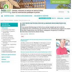 Interview : Joël Blanc, compagnon charpentier et fondateur d'Alti-Bois Construction (Haute-Savoie)