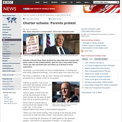 Charter schools: Parents protest