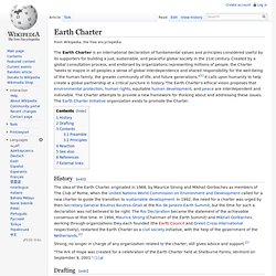 Earth Charter