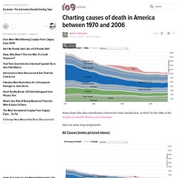 Charting causes of death in America between 1970 and 2006