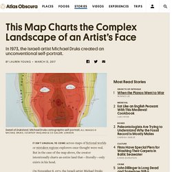 This Map Charts the Complex Landscape of an Artist's Face