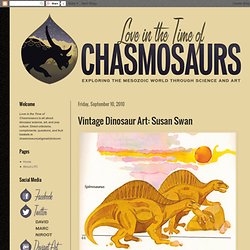 Vintage Dinosaur Art: Susan Swan