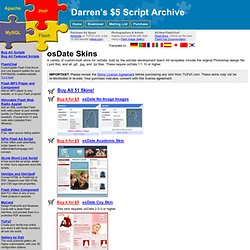 Darren's Script Archive - chatrooms, image galleries, applets, advanced php/mysql systems, website scripts, flash xml, ajax chat