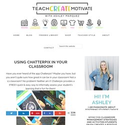 Using Chatterpix in Your Classroom - Teach Create Motivate