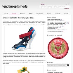 Chaussures Prada - Printemps/été 2014