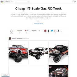 Cheap 1/5 Scale Gas RC Truck