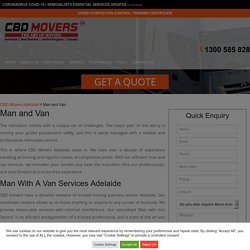 Cheap Man and Van Adelaide