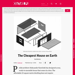 The Cheapest House on Earth