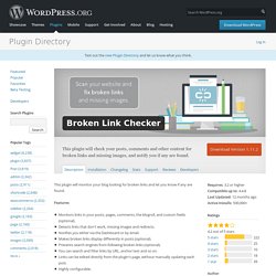 Broken Link Checker