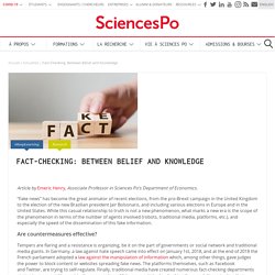 Fact-Checking: Between Belief and Knowledge