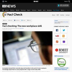 Fact checking: The new workplace skill - Fact Check