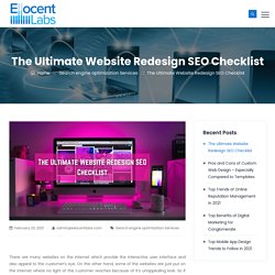 The Ultimate Website Redesign SEO Checklist