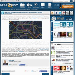 Open data : Checkmymetro sélectionne 10 cartes du métro parisien - Actu PC INpact
