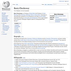 Barry Checkoway