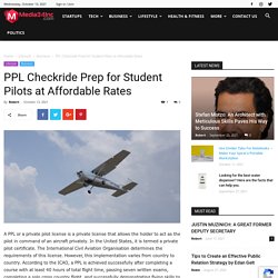 PPL Checkride Prep for Student Pilots at Affordable Rates