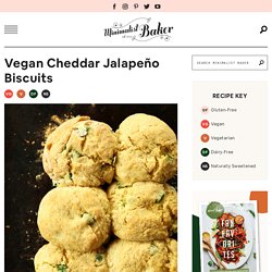 Vegan Cheddar Jalapeno Biscuits