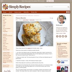 Cheese Biscuits Recipe