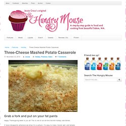Three-Cheese Mashed Potato Casserole