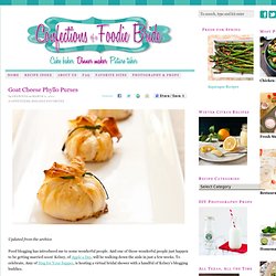 Goat Cheese Phyllo Purses