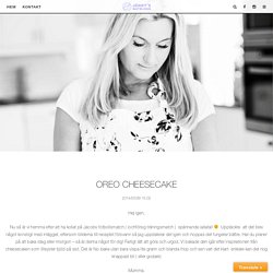 Oreo cheesecake - Jennys Matblogg