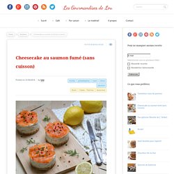 Cheesecake au saumon fumé - Les Gourmandises de Lou