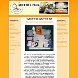 Cheeselinks Cheesemaking Kits