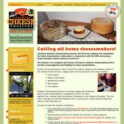 Amateur Cheesemaking – Great Canadian Cheese Festival
