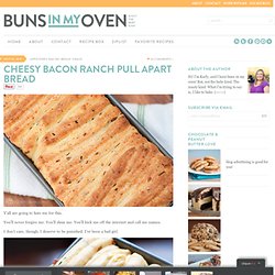 Cheesy Bacon Ranch Pull Apart Bread