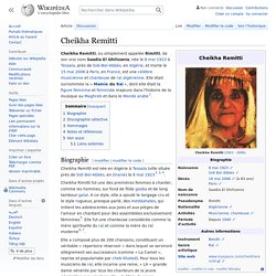 Cheikha Remitti, la diva féministe du Raï
