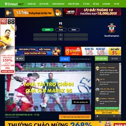 Xem trực tiếp Chelsea vs Southampton, lúc 01:45 - 27/10/2021 - 90phut.net