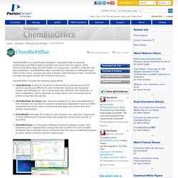 ChemBioOffice two week evaluation