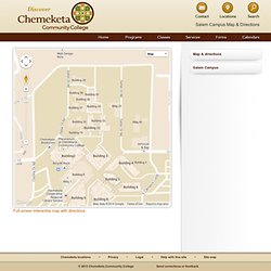 Chemeketa Campus Map & Directions