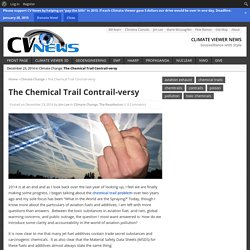 The Chemical Trail Contrail-versy