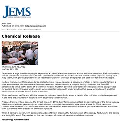 Chemical Release - Printable Version - Jems.com