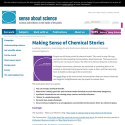 Making Sense of Chemical Stories