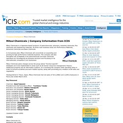 Company Information from ICIS