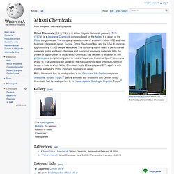 Mitsui Chemicals - Wiki