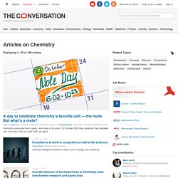 Chemistry – News, Research and Analysis – The Conversation – page 1