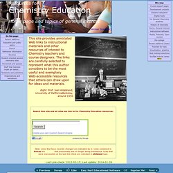 Chemistry Education Resources