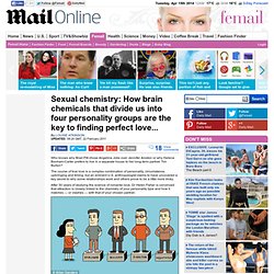 Sexual chemistry: How brain chemicals that divide us into four personality groups are the key to finding perfect love...