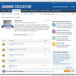 Chemistry Department Ranking