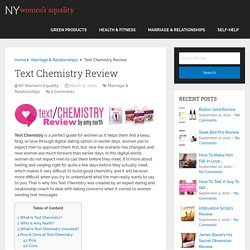 Text Chemistry Review - Does Amy North's Program Work?