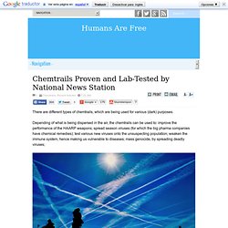 Chemtrails Proven and Lab-Tested by National News Station