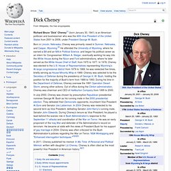 Dick Cheney